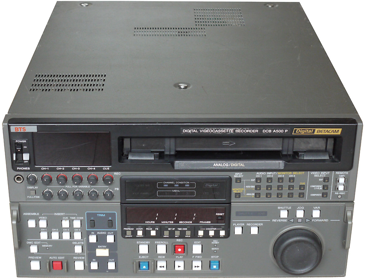 BTS DCB-A500P Digital Betacam DigiBeta